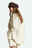 BRIXTON Bowery Boyfriend Overshirt - NATURAL