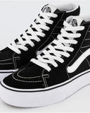 VANS Sk8 Hi Platform 2.0 - BLACK/TRUE WHITE