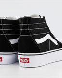 VANS Sk8 Hi Platform 2.0 - BLACK/TRUE WHITE