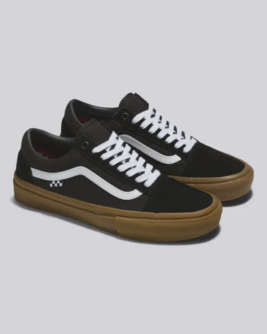 VANS Old Skool Skate - BLACK/GUM