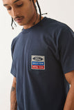 BRIXTON Ford Service Dept Pocket Tee - AMERICAN NAVY