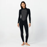 O'NEILL Womens Factor BZ Full Wetsuit 3/2mm - BLACK