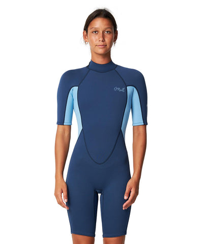 O'NEILL Women's Reactor 2 Back Zip Spring Suit 2mm - NAVY