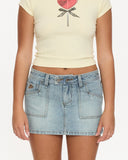 WORSHIP Jilted Micro Skirt - LIGHT N DIRTY