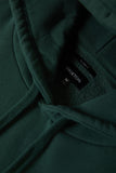 BRIXTON Predator Relaxed Hoodie - GREEN WORN WASH