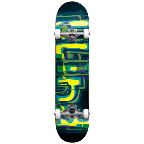 BLIND - Logo Glitch FP Complete 7.875" GREEN/YELLOW