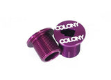 Colony BMX M25 Fork Bolt Top Cap For 2015 & Earlier Colony Forks PURPLE 21gms