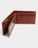 ELEMENT - Chief Leather Wallet - CHOCOLATE