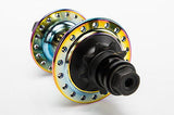 Colony Wasp BMX Hub Set Front & Rear Hubs Sealed Bearings Female RAINBOW 699gms
