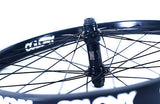 Colony 20" Front BMX Wheel Black Pintour Rim With Wasp Hub BLACK 1043gms
