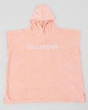 BILLABONG Toddler Hooded Towel - SOFT PINK