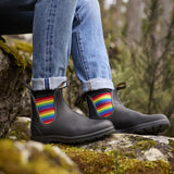 BLUNDSTONE Coloured Elastic Sided Boot 2105 - BROWN