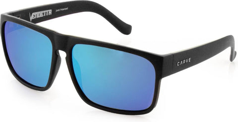 CARVE Vendetta Matt Black Polarised - BLUE IRIDIUM