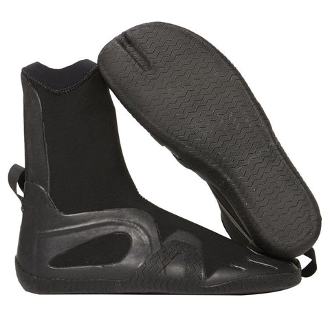 VISSLA 7 Seas Split Toe Bootie 3mm - BLACK