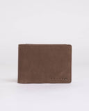 RUSTY High River 2 Leather Wallet - DARK TAN