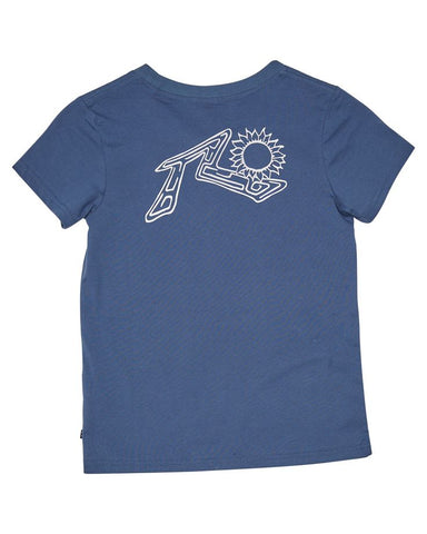 RUSTY Solar Tee Girls - MOONLIT OCEAN