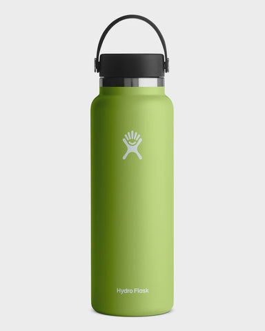 Hydro Flask Wide Mouth Water Bottle With Flex Cap 40Oz/1.18 Liter