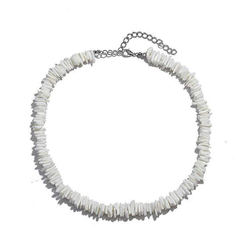 CLASSICS 77 White Shell Choker