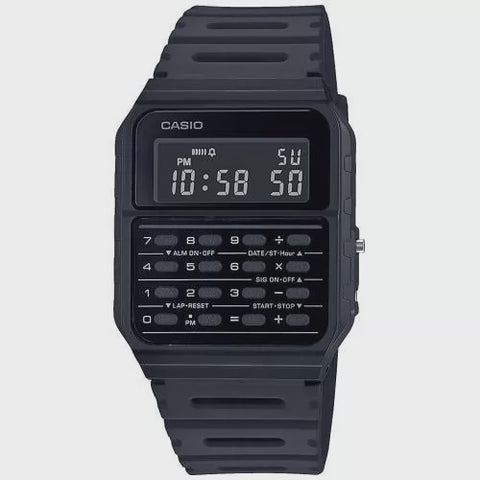 CASIO Calculator Watch - BLACK