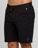 THE MAD HUEYS Stranded Chino 18" - BLACK