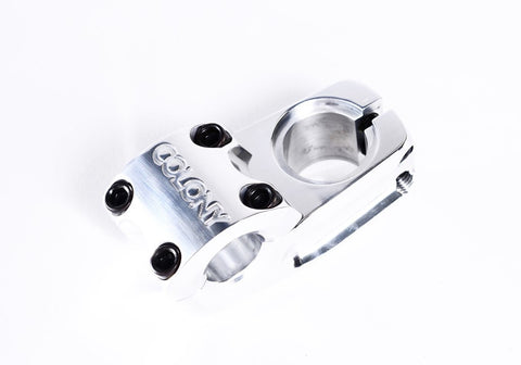 Colony Squareback BMX Stem Top Load POLISHED 292gms