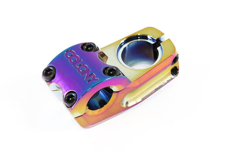 Colony Squareback BMX Stem Top Load RAINBOW 292gms