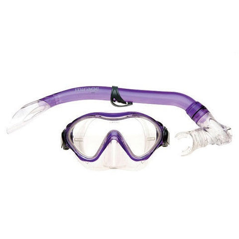 Mirage Goby Junior Mask and Snorkel Set - PURPLE