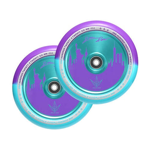 Envy Jon Reyes Wheels 120mm - PURPLE TEAL