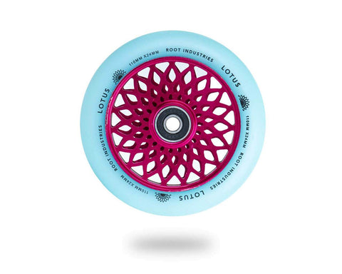 Root Industries LOTUS Isotope 110mm Scooter Wheels - PINK CORE