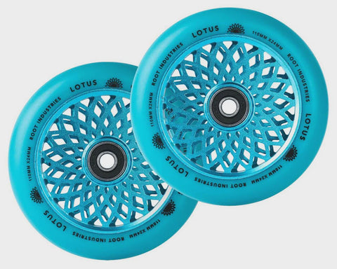 Root Industries Lotus Wheels 110mm - BLUE/BLUE
