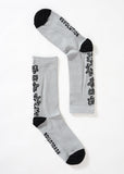 AFENDS Fixative Hemp Socks (One Pack) - SHADOW