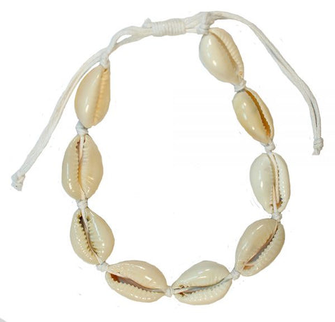 CLASSICS77 - Cream Cowrie Shell Anklet