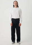 AFENDS - Chess Club Hemp Relaxed Pant - BLACK