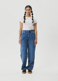 AFENDS Moss Hemp Denim Workwear - AUTHENTIC BLUE