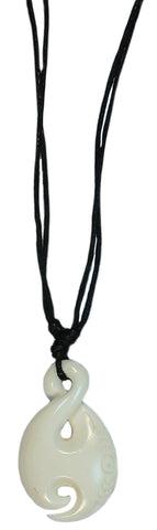 CLASSICS 77 - Twist Design Bone Carving Choker