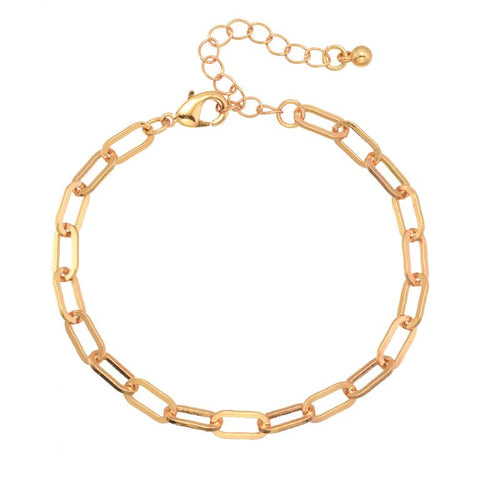 CLASSICS 77 Gold Paperclip Bracelet