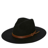 BRIXTON Field Proper Hat - BLACK
