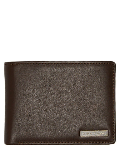 RUSTY High River Leather Wallet - COFFEE