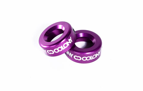 Colony Konka Alloy Bar Ends - PURPLE