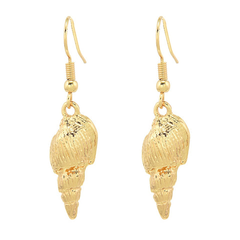 CLASSICS 77- Gold Seashell Earrings