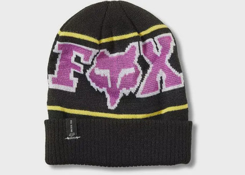 FOX Burm Beanie - BLACK/PINK