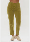 SISSTREVOLUTION Armen Woven Pant - SEA MOSS