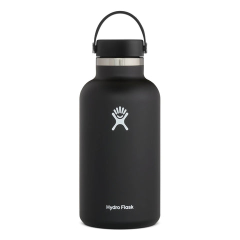 HYDRO FLASK - 64oz (1.9L) Wide Mouth - BLACK