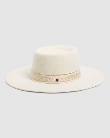 RUSTY Ladies Phoenix Felt Hat - SABLE 1