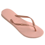HAVAIANAS - H. Slim Rosa Ballet Thongs - METAILIC ROSE