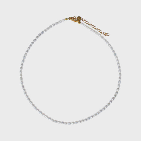 OCEA COLLECTIVE Dainty Pearl Choker - GOLD