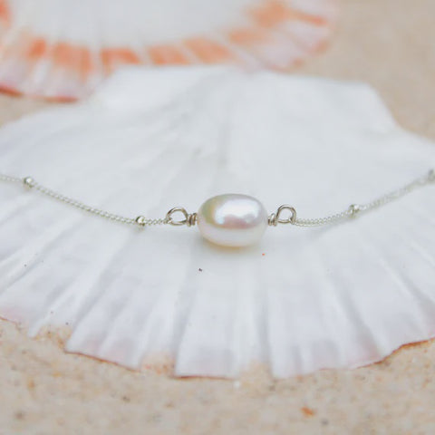 OCEA COLLECTIVE - Sterling Silver Pearl Bracelet