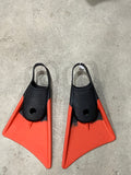 ZERO Bodyboarding Fins - BLACK/RED