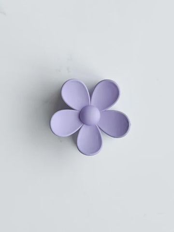 CLASSIC 77 - Matte Lilac Daisy Hair Clip