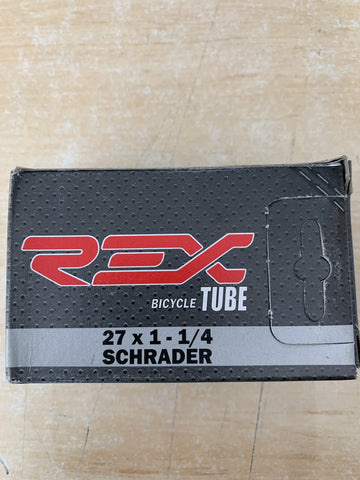 REX Tube 27 x 1 1/4 Schrader
